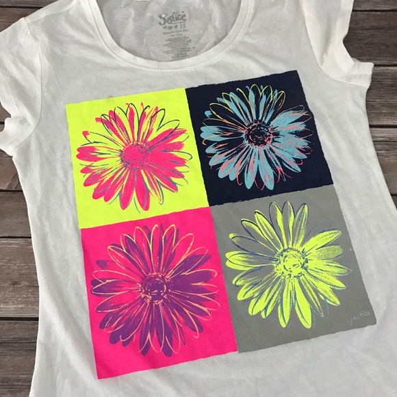 Justice Graphic Tee NWOT - Picture 2 of 4